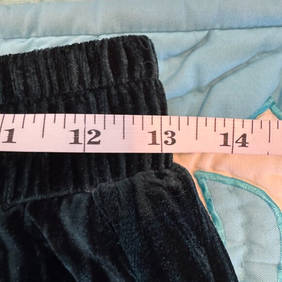 Autres Filles Deep Emerald Teal Green Crushed Velvet Blazer and Pants Suit Set - Picture 16 of 16